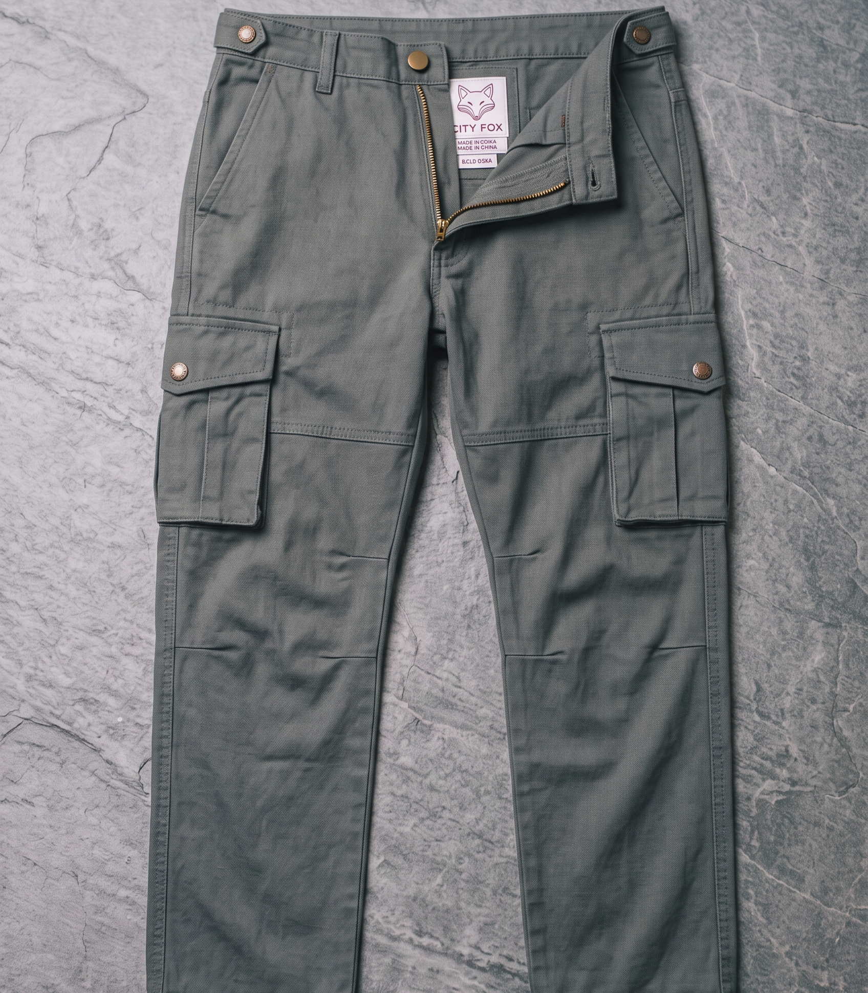 Calça Reta Cargo